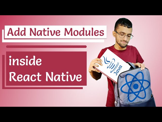Add Java Native Module inside React Native Project
