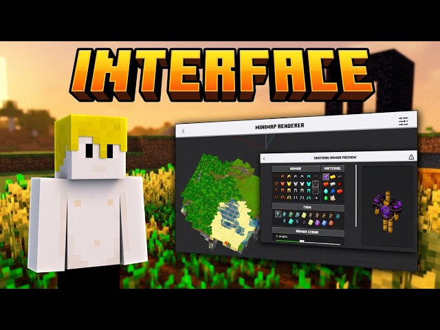 THE BEST UI FOR MINECRAFT BEDROCK !!!!!