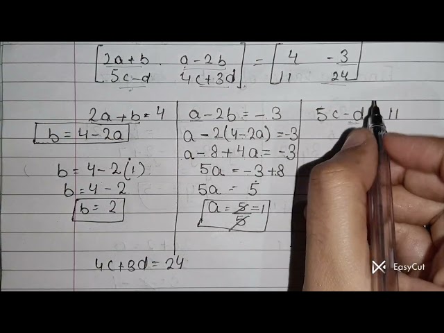 Class 12 chapter 3 Matrices Example-5