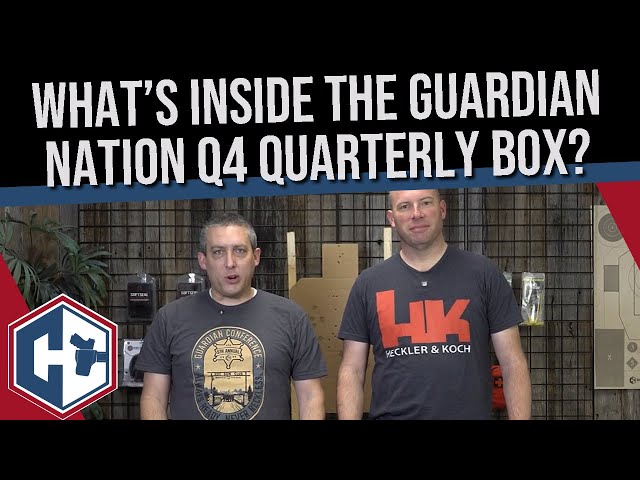 Guardian Nation Quarterly Box Unboxing | Target Pasters, Mini Lights, Mag Storage + More