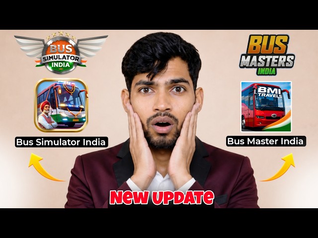 BUS SIMULATOR INDIA vs BUS MASTERS INDIA - NEW UPDATE WINNER 🔥?