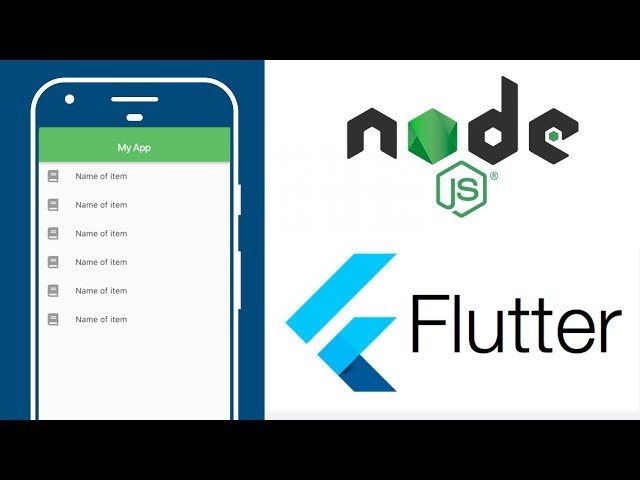 Nodejs & Flutter, Simple REST API