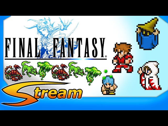RPG Youtuber Plays RPG For The First Time. Dies. - Final Fantasy I (KNIArchives)