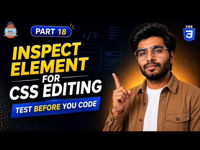 How to Use Inspect Element for CSS Editing - Test Before You Code