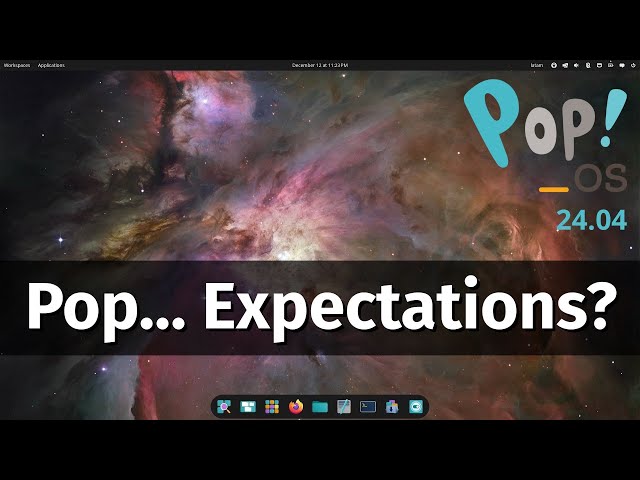 Pop!_OS 24.04: Full Installation, Review and  Performance Test #linux #benchmark #ubuntu