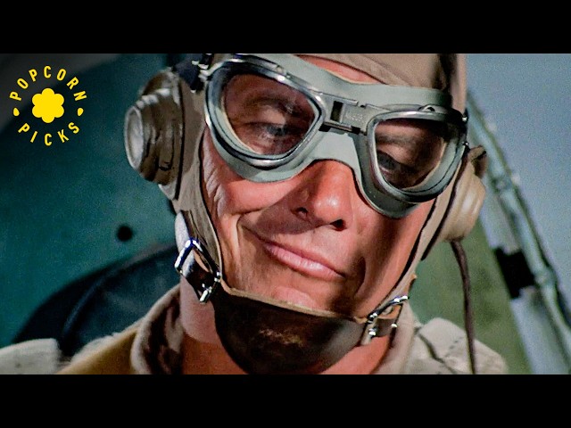 American Dive Bombers Strike Japanese Carriers (Full Scene) | Midway (1976)