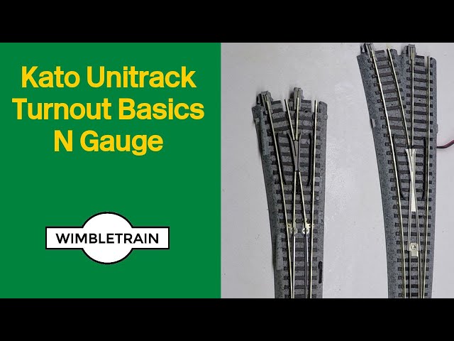 Kato Unitrack Turnout Basics N Gauge