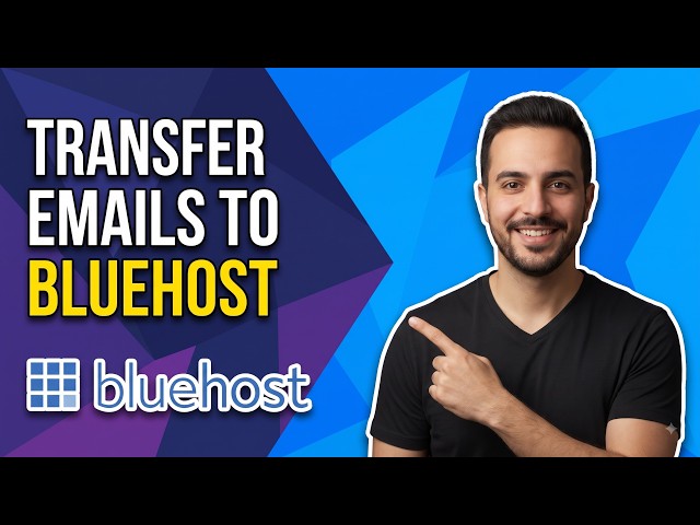 How To Transfer Emails To Bluehost Email Account (Easy Guide)