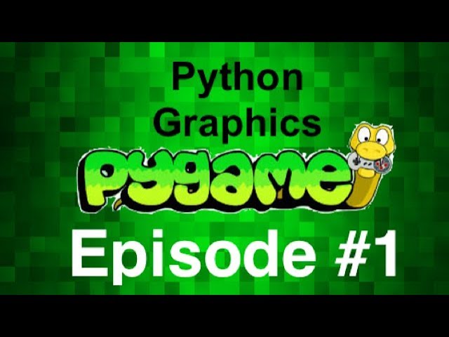 Python Graphics (Pygame Tutorial) || #1 Creating The Screen