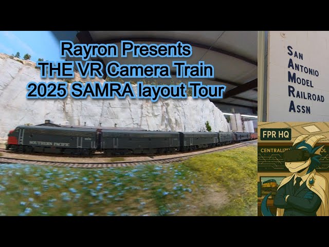The Passenger's view on the SAMRA layout 2025 Tour | VR | 360 Camera | Model |Hobby | Fun |SAMRA