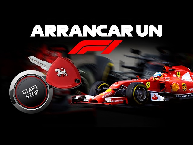 How to start a FORMULA 1 CAR?