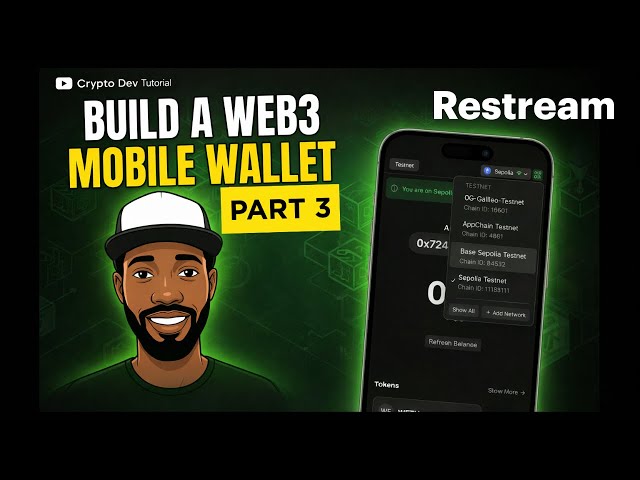 Build a Web3 Mobile Wallet - Part 3: Implement all Wallet Screens | Design System