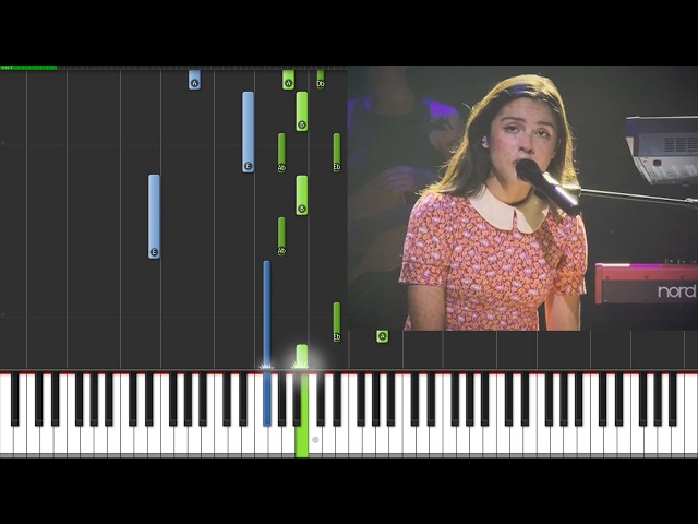 Play It Exactly Like The Artist // Olivia Rodrigo - honeybee // Piano Section Tutorial