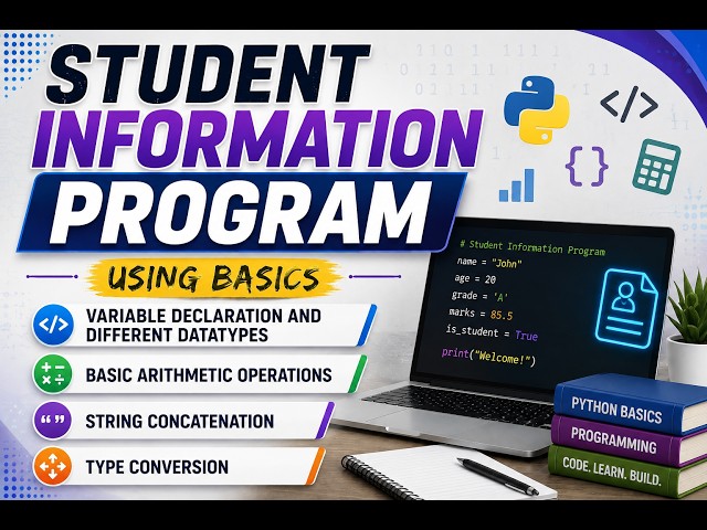 Basic program using python concepts