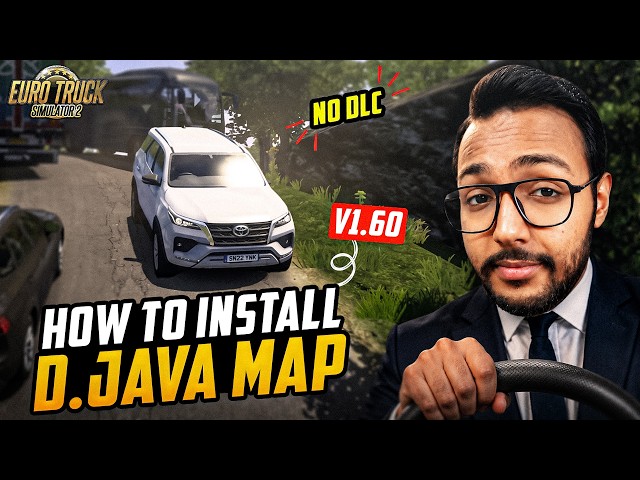 How To Install D'Java Off-Road Map Mod In ETS2 1.61 For FREE | Extreme & Dangerous Roads