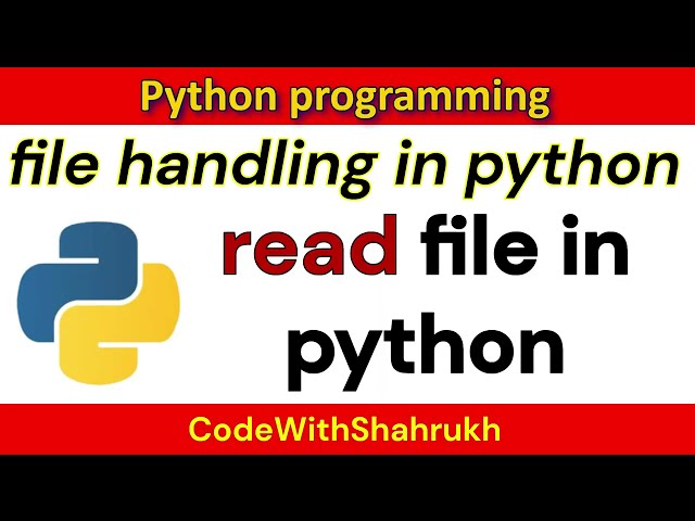 file handling in python. #python