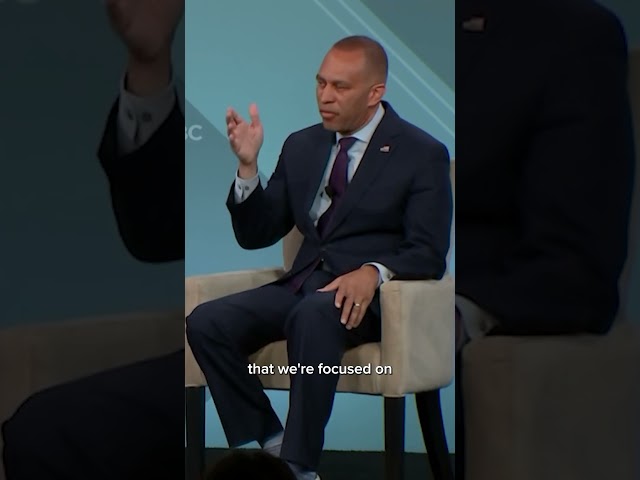House Minority Leader Jeffries: Democrats aren't focused on Trump impeachment 'at this moment'