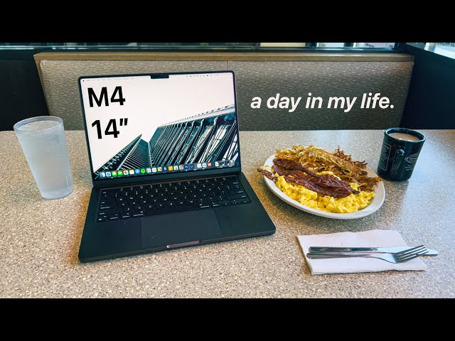MacBook Pro M4 de 14": un día real en la vida.