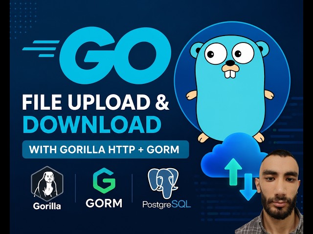 Download Files in Go with Gorilla HTTP + GORM + PostgreSQL