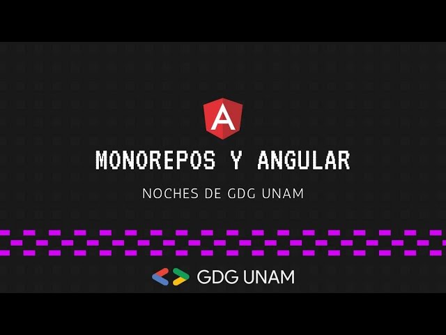 Monorepos y Angular