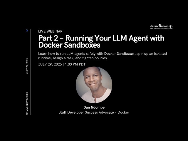 Part 2 – Running Your LLM Agent Safely: Hands-on with Docker Sandboxes