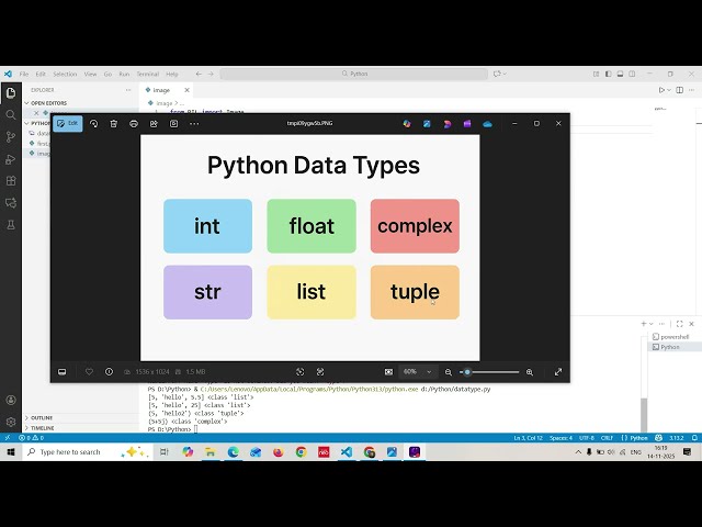 Python Tutorial: What are Data Types in Python | All Python Data Types Explained with Examples