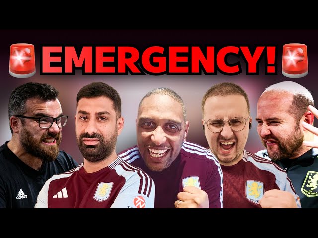 CRISIS MODE! Aston Villa's Season Collapsing?