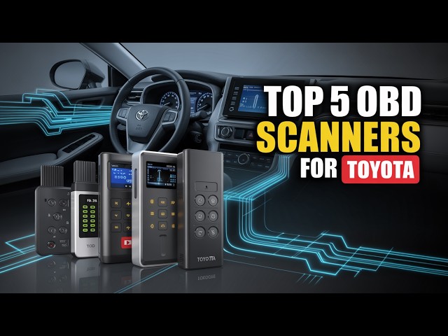 🚗 Top 5 Best OBD Scanners for Toyota in 2026 | Diagnose Like a Pro!