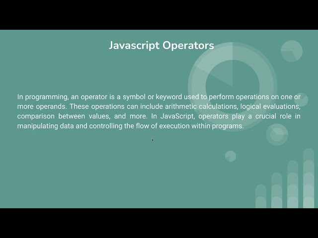Complete Javascript Tutorial For Beginner Javascript Tutorial(Operator and Operand)