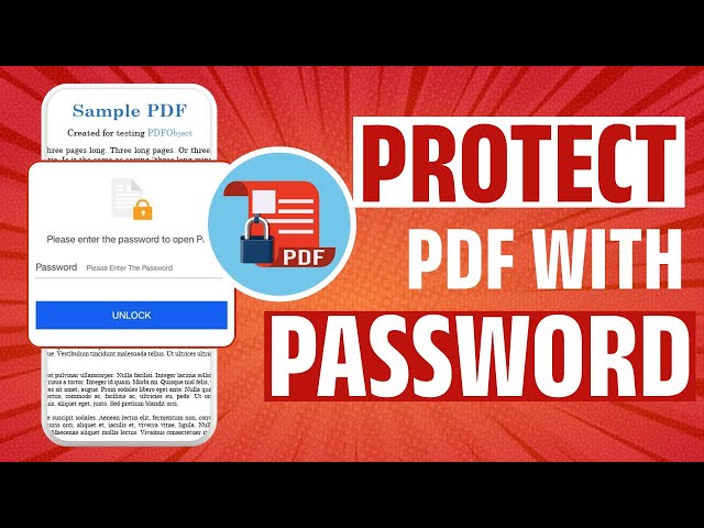 How to Add a Password to a PDF on an Android Phone | Lock PDF with Password #pdfpassword #pdfeditor