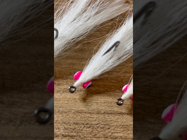 Ci sono ben 3! E dico 3! Mosche da spigola disponibili! Approfitta ora della super promo! 🩷🤍