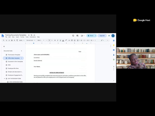 FH Morning Session - Recruitment and Selection: Documentation