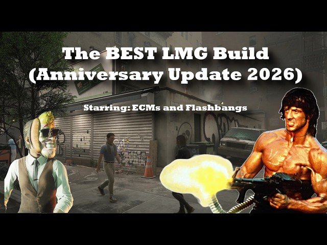 PAYDAY 3: The BEST LMG Build of 2026 (Anniversary Edition)