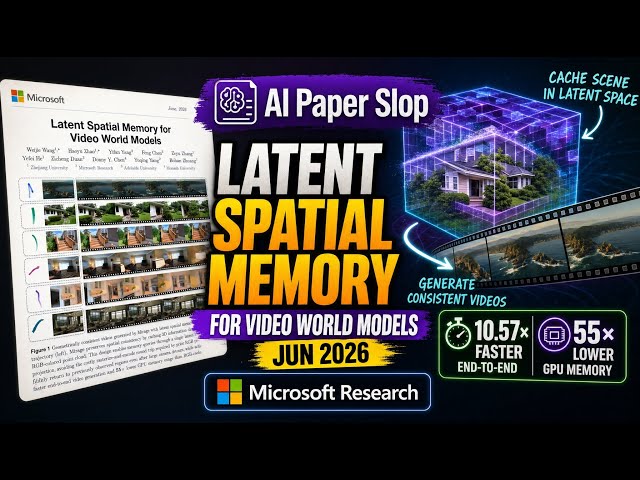 Latent Spatial Memory for Video World Models (Jun 2026)