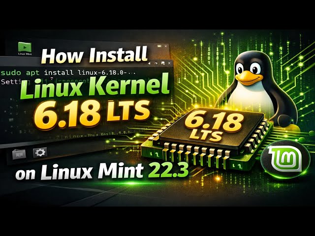How Install Linux Kernel 6.18 LTS on Linux Mint 22.3 Zena Beta Safely | Mainline Kernel Tool Guide