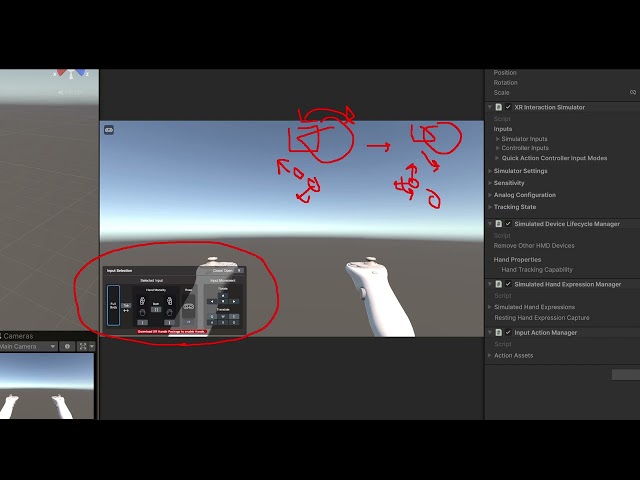 [Unity3D VR Development] 03. VR - XR Simulator