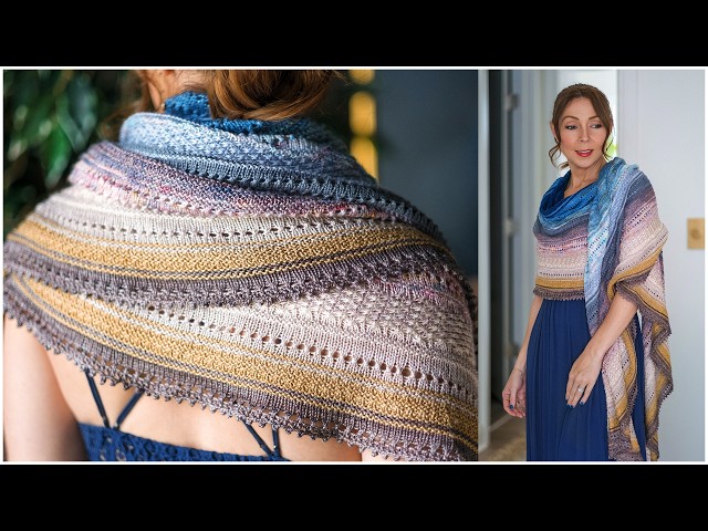 This Knit Shawl Feels Like a Winter Fairytale | Tender