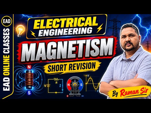 Magnetism Smart Revision📢 Magnetism finished in a single class 🚀 #electrical #rrb #ramansir
