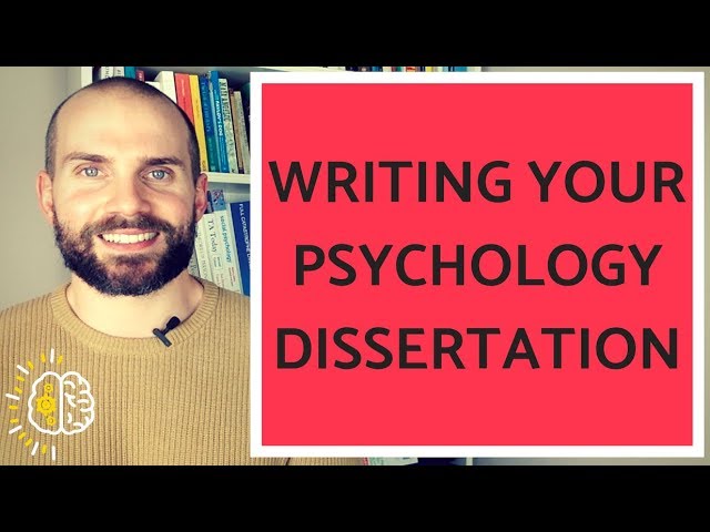 Writing Your Psychology Dissertation - Top Tips On Writing A Dissertation in Psychology #GetPsyched