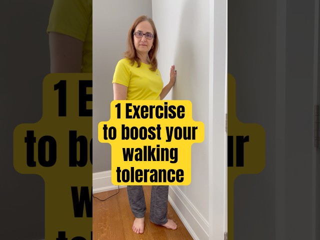 Boost Your Walking Power With This Simple Wall Exercise!