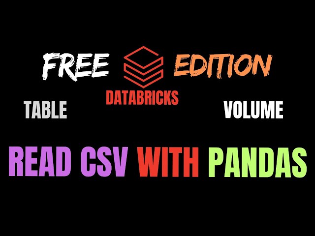 Reading CSV Files in Databricks with Pandas: Two Methods Explained