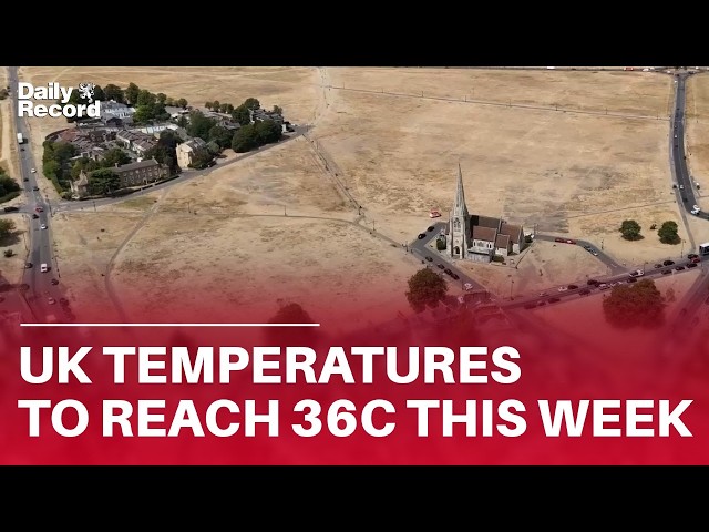 Temperatures to reach 36C as heatwave starts again this week