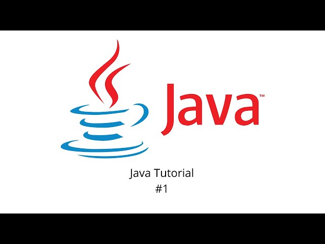 Java Tutorial #1