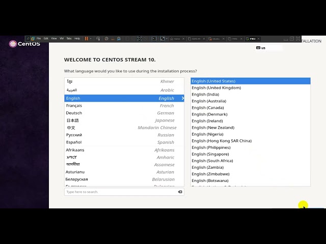 installing centOS  Part 1