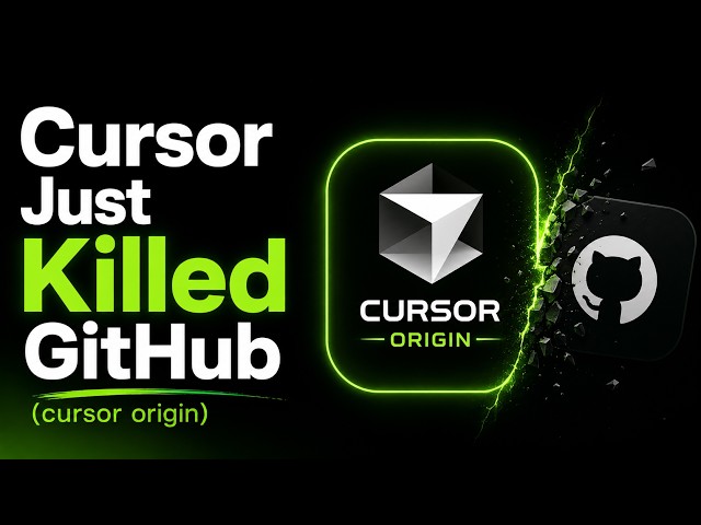 Cursor Origin vs. GitHub — The End of Traditional Code Hosting?