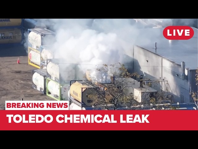 LIVE: Toledo mayor, EPA officials update MC Tank chemical release response