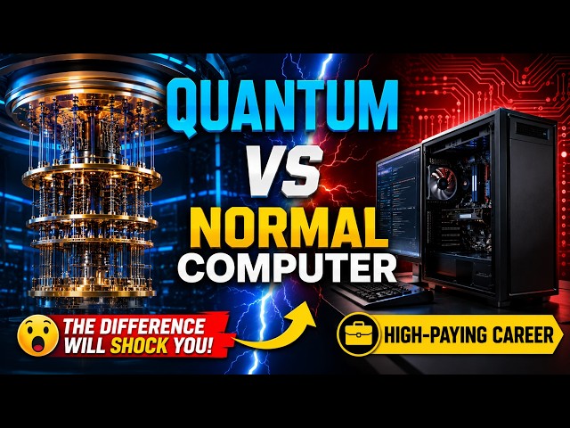 Quantum Computing vs Normal Computers: What’s the Real Difference? in Telugu 2026 | Naresh IT