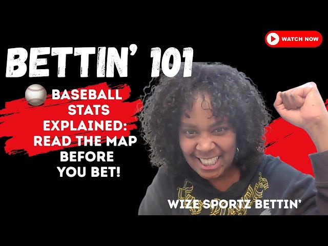 ⚾️💡Baseball Stats Explained: Read The Map Before You Bet‼️💰 #bettingtutorial #mlbbets #howtobet #mlb