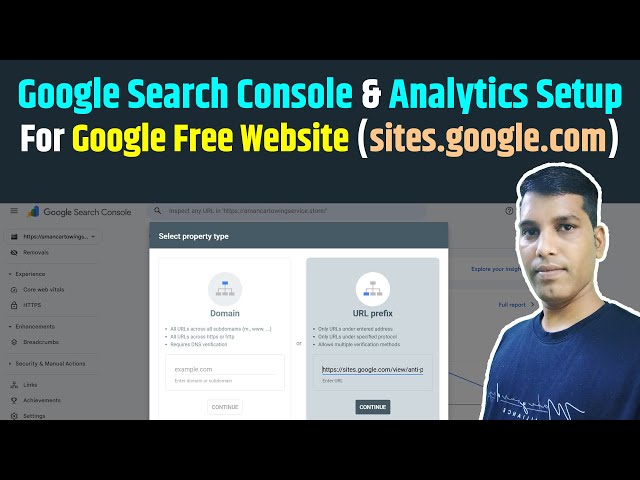 How to setup Google Analytics and Google Search Console for Free Sites.Google.com Website?
