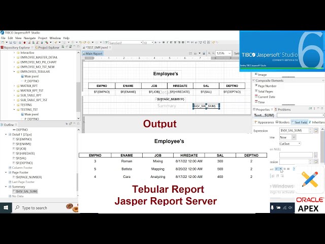 How to Create Simple Tabular Report / Jasper Report Server | Mr Gactack